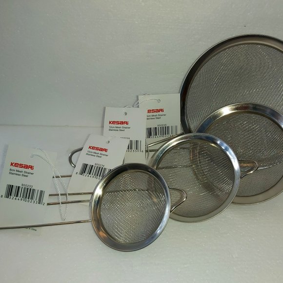 Stainless Steel Strainer Set 4 pieces - Picture 1 of 2